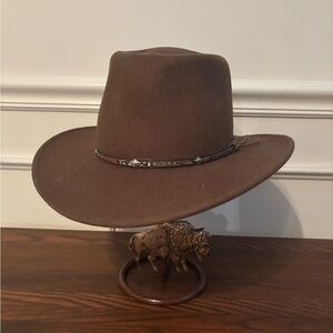 Brown Western Hat